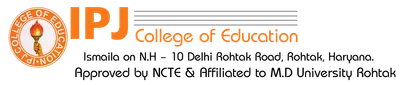 I.P.J. College of Education logo