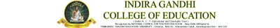 Indira Gandhi College of Education logo