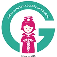 Indra Ganesan College of Nursing logo