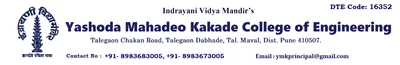 Indrayani Vidya Mandir Yashoda Mahadeo Kakade College of Engineering logo