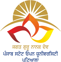 Jagat Guru Nanak Dev Punjab State Open University logo