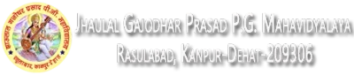 Jhaulal Gajodhar Prasad Mahavidyalaya logo