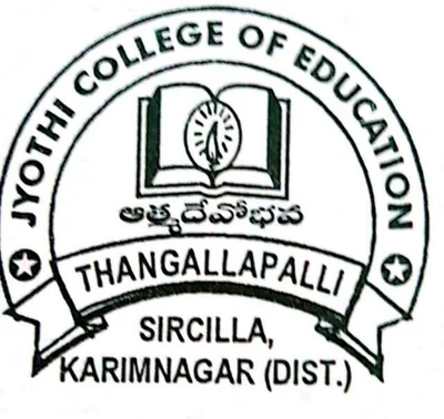 Jyothi College of Education, Thadoor (V), Sircilla (M), Knr logo