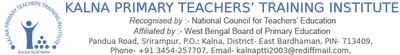 Kalna Primary Teachers Training Institute Burdwan logo