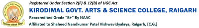 Kirodimal Government Arts and Science College Raigarh logo