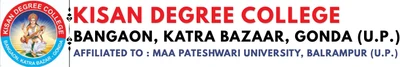 Kisan Degree College, Bangaon Katra Bazar logo