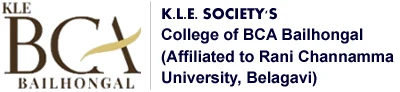 Kle Societys College of Bca Bailhongal logo
