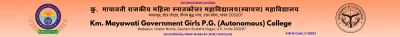 Km. Mayawati Government Girls P.G. College, Badalpur logo