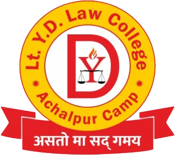 Late. Yadavrao Dada Deshmukh Vidhi Mahavidyalaya logo