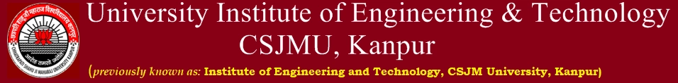 University Institute of Engineering and Technology, CSJM University logo
