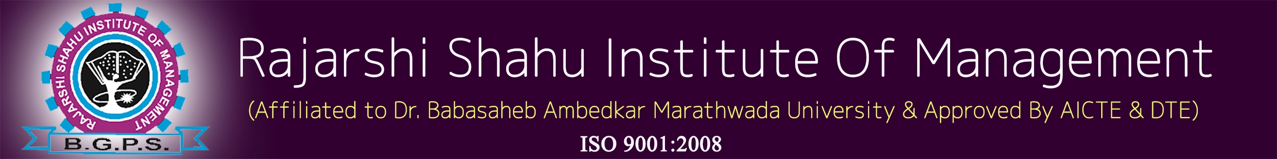Rajarshi Shahu Institute of Management logo