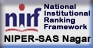 National Institute of Pharmaceutical Education and Research S.A.S. Nagar logo