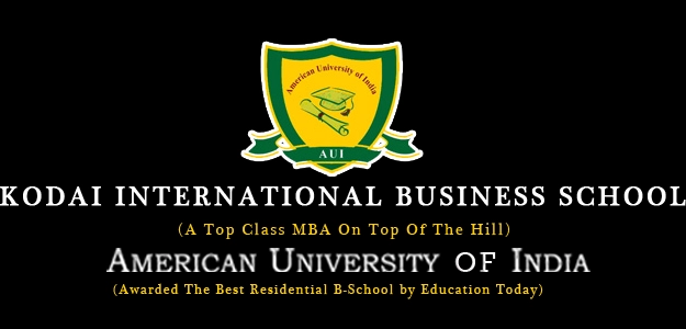 Kodai International Business School – American University of India logo