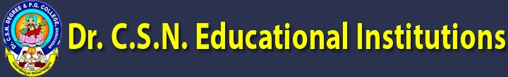 Dr CSN Degree And PG College logo