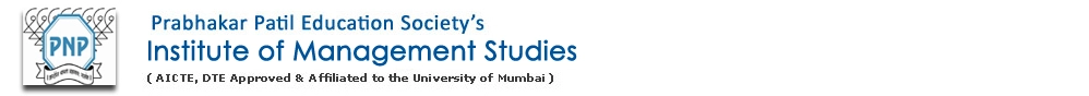 Prabhakar Patil Education Society?s Institute Of Management Studies logo