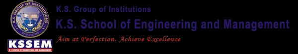 K.S. School of Engineering and Management (KSSEM) logo