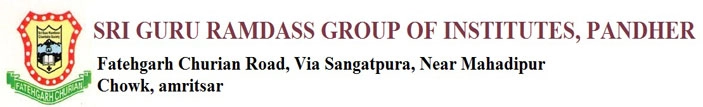 Shri Guru Ramdass Group of Institutes logo