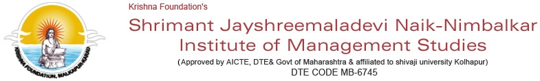 Shrimant Jayshreemaladevi Naik-nimbalkar Institute Of Management Studies logo