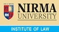 Institute of Law, Nirma University logo