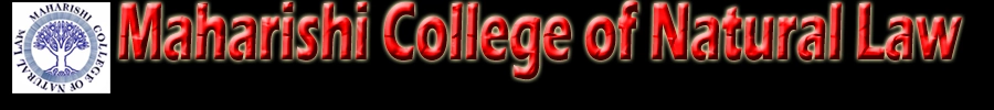 Maharishi College of Natural Law logo