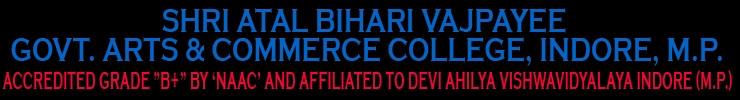 Shree Atal Bihari Vajpayee Govt Art’s and Commerce College logo