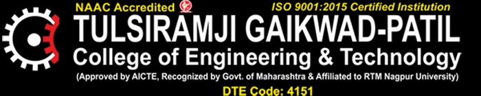 Tulsiramji Gaikwad-Patil College of Engineering and Technology logo