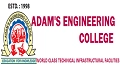 Adam’s Engineering College logo