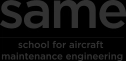 School for Aircraft Maintenance Engineering logo