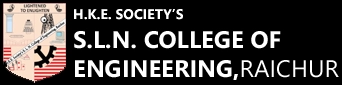 H K E Society’s SLN College of Engineering logo