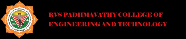 RVS Padhmavathy College of Engineering and Technology logo