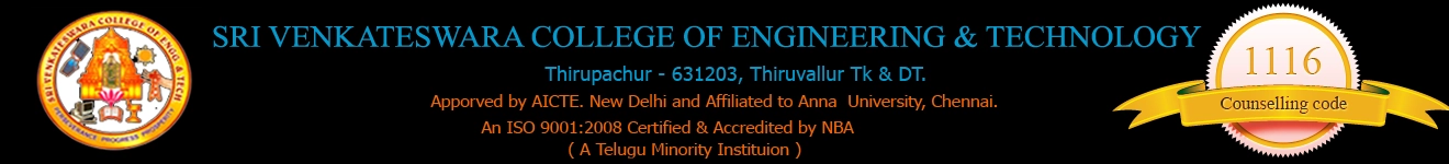 Sri Venkateswara College of Engineering and Technology logo