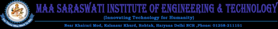 Maa Saraswati Institute of Engineering and Technology logo
