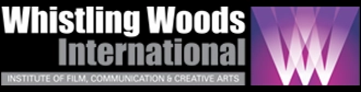 Whistling Woods International Institute of Film, Communication and Creative Arts logo
