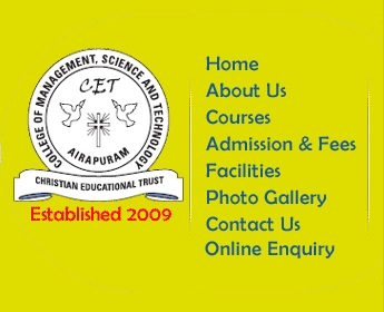C.E.T. College of Management logo