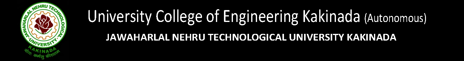 University College of Engineering, Kakinada – Jawaharlal Nehru Technological University, Kakinada logo