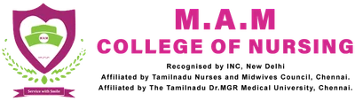 M.A.M. COLLEGE OF NURSING (Inst. Code – 475), THIRUCHIRAPPALLI logo