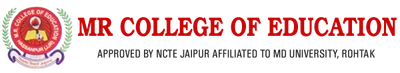 M R College of Education logo