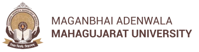 Maganbhai Adenwala Mahagujarat University logo