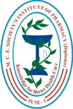 Maharashtra Cosmopolitan Education Society Institute of Pharmacy Azam Campaus Pune logo