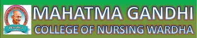 Mahatma Gandhi College of Nursing Dhotra Railway Wardha logo