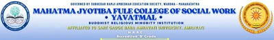 Mahatma Jyotiba Fule College of Social Work logo