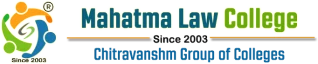 Mahatma Law College Maze logo