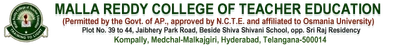 Mallareddy College of Teacher Education (B.Ed & M.Ed)_kompally logo