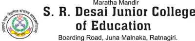 Maratha Mandir S. R. Desai Junior College of Education Shivaji Nagr Ratnagiri logo