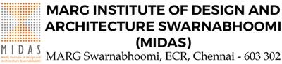 MARG Institute of Design and Architecture Swarnabhoomi logo