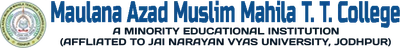Maulana Azad Muslim Mahila T. T. College logo