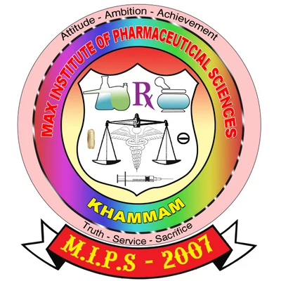 Max Institute of Pharmaceutical Sciences, Velugumatla (V), VV Palem (Po) logo
