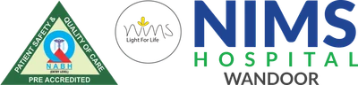 N I M S School of Nursing Malappuram logo