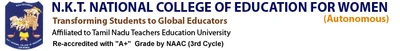 N.K.T.National College of Education for Women, (Autonomous) logo