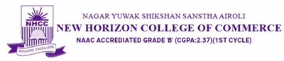 Nagar Yuwak Shikshan Sanstha Airoli, New Horizon College of Commerce logo